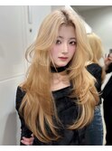 /イメチェン外ハネボブ美髪ワイドバングレイヤー縮毛矯正/池袋