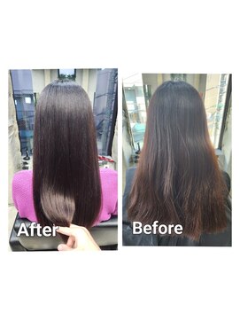 リブ 三軒茶屋(LiB) #髪質改善#縮毛矯正#髪質改善縮毛矯正#三軒茶屋