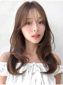 ハッシュカットレイヤーカット2wayバングブリーチなしRI-66