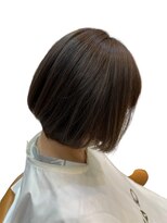 クオリス 上板橋店(QUALIS) 軽やか夏ショートボブ小顔ピンクブラウン透明感似合わせカット