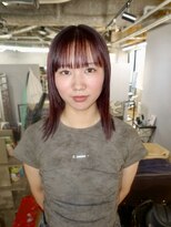 ワンインチ(1 inch)&nbsp;ブリーチなしカラー/ラベンダーカラー/小顔/秋カラー