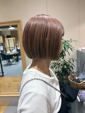 レックスヘアーインターナショナル(ReX HAIR INTERNATIONAL) 【堂安稚菜】ボブ×ピンクベージュ