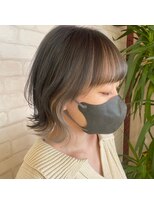 ビスイル 秋葉原店(Vis ill) 大人美人透明感カラーインナーカラーハイトーンホワイトベージュ