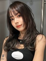 ディーン 名駅店(DEAN)&nbsp;レイヤーカット/グレージュ/前髪カット/顔まわり/名駅/名古屋