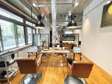 メンズダブルカラー/メンズハイライト/ メンズカット/フェード