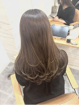 ジーナ 福岡千早(Zina) ロングレイヤー 【Zina千早】