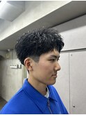 刈り上げアップバングスパイキーショートアクティブショート