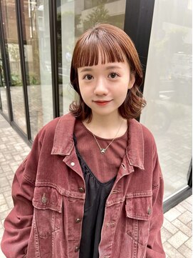 ソワ オモテサンドウ(SOIE OMOTESANDO) 【SOIE】オン眉ボブ