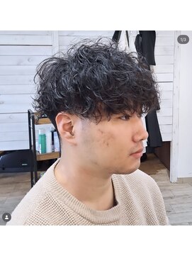 ヘアーサロン カヴィエ(hair salon covie) ツイストスパイラル　縦落ちパーマ　シャドウパーマ