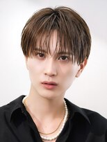 オーシャントーキョーオーバー 渋谷(OCEAN TOKYO OVER) 韓国マッシュカルマパーマ韓国風センターパートニュアンスパーマ