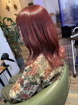 ヘアースパリゾート リアン 燕三条店(Lien) レッドブラウン_