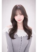 三好市美容室 韓国風レイヤー艶グレージュ