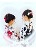 【ヘアセット＋浴衣割】￥8200→￥6800 浴衣でお出かけの方にオススメです♪