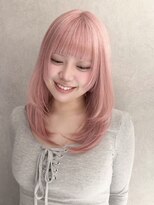 シンシェアサロン 原宿店(Qin shaire salon)&nbsp;ピンクカラー
