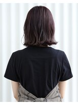 アーロン(aaron)&nbsp;【サロンスタイル】パープルグレージュボブ