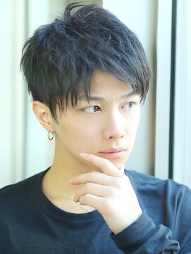 リップス 池袋(LIPPS) アップバング ソフトツーブロックワイルドアップバング 若アップ