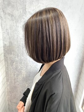 ジーナ 新宿(Zina) ハイライト×ボブ