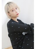 ホワイトブリーチ×ミニボブ