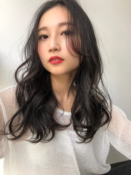 ビーハイブ 一番町店 アヴェダ(BEHIVE) いいオンナ度UPの黒髪ロング♪