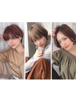 【目白駅徒歩1分】髪質/骨格/輪郭を見極め、朝のセットも手ぐしで簡単◇扱いやすいショートヘアを実現＊