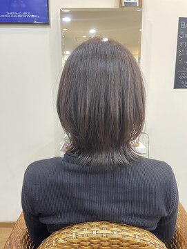 マークス(marks) 外ハネボブレイヤー　インナーベージュ