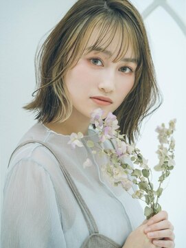 ミンクス 銀座店(MINX) 大人気！インナーカラー×くびれボブ 魅力倍増20代30代【MINX】