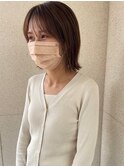 guest snap とろみベージュ/外ハネ