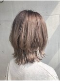 ミルクティーベージュ/ダブルカラー/ケアブリーチ/髪質改善/横浜