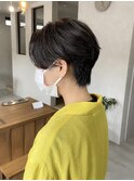 【 Blowfy 】黒髪 ハンサムショート
