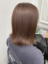 ヘアカラーブレス 山形松見町(Hair color BLESS) オーガニックカラー☆ピンクベージュ☆