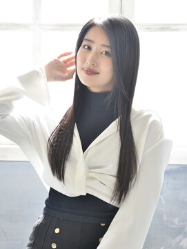 ロアー 葛西店(RAWR hair) 【RAWR】美髪_黒髪ストレート_オルチャン