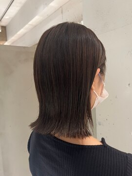 ラミ(L'ami) 【矢後あやこ】耳かけショートボブ/ぱっつんボブ/大人ショート