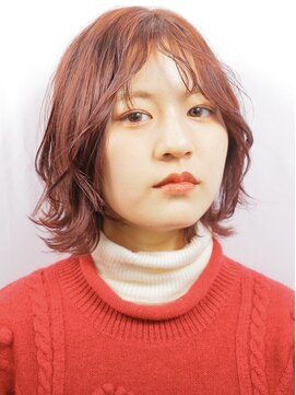 スリーマーク(THREE mark) 小顔ナチュラルボブヘア20代30代40代/外ハネ/丸みカール