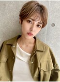 縮毛矯正イルミナカラー/髪質改善/縮毛矯正/ハイライト