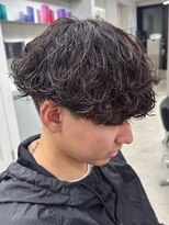 波巻きスパイラルパーマツイストスパイラルパーマ波巻きパーマ