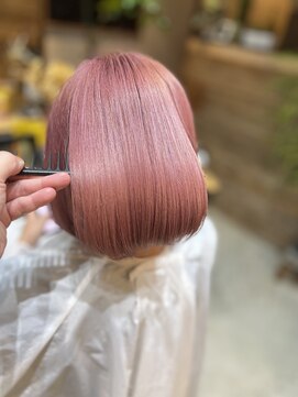 ヘアーサロン ロマ(Hair Salon Loma) ケアブリーチ&ネオメテオカラー(髪質改善カラー)