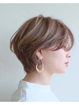 ルプラ ガーデン(le-pla garden) ベージュカラー#ダブルカラー＃マッシュショート＃ケアブリーチ