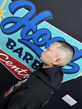 フッドバーバーセントラル(HOOD BARBER CENTRAL) buzz cut