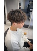 マッシュパーマ/波巻きプードル/ツイストスパイラル
