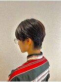 夏に最適！刈り上げマッシュショート♪