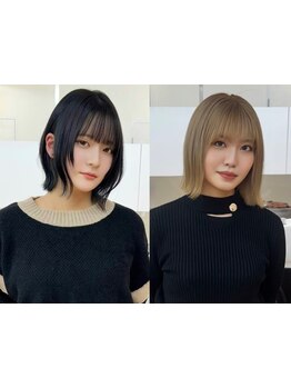 学割クーポンを多彩にご用意◎トレンドのハイトーンカラー、透明感カラーをあなたの雰囲気に似合わせます♪