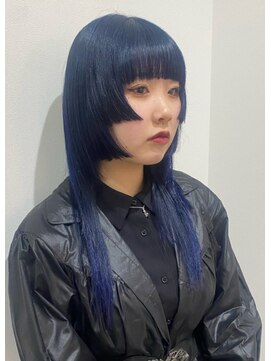 ゼン(ZEEN) ブルーカラー＆ステップカット