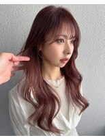 ロージアバイアルティナ(ROSIER by artina) 韓国風巻き_ チェリーレッド_ ワインレッド