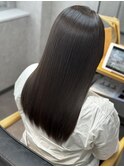 黒髪ストレート