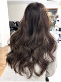 ハイライトバレイヤージュダブルカラーケアブリーチ30代40代