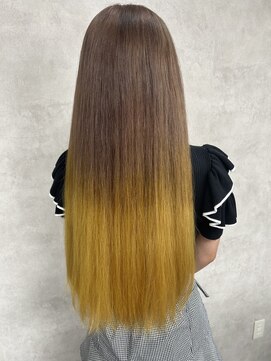 ルノン フィージュ(LUNON fieju) イメチェンヘアスタイルホワイトブロンド外ハネボブ美髪のススメ