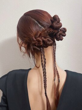 シーク 天神(SEEK) 松尾菫菜/ヘアセット/カチモリ/アレンジ/韓国ヘア