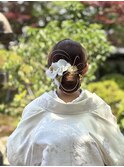 前撮りヘアセット