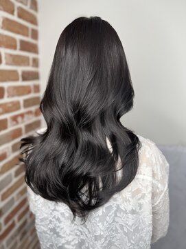 エニー 栄(Any) 韓国レイヤー×ラベンダーグレージュ