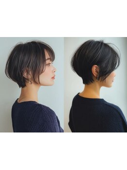 髪質や癖を見極め,トレンドを取り入れた似合わせショートをご提案*[オージュア/白髪染め/メンズ/髪質改善]